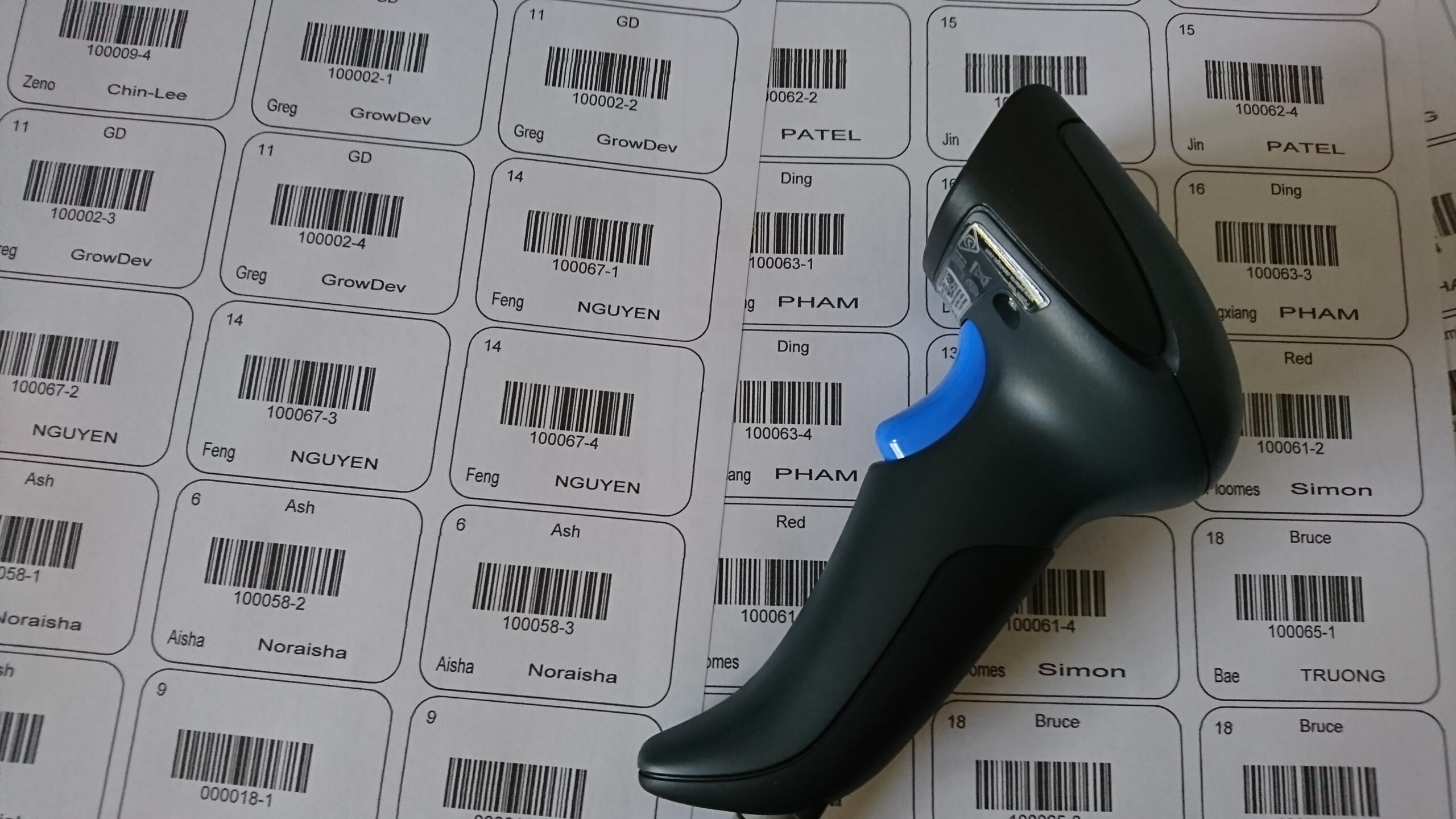 Very Fast Barcode Scans